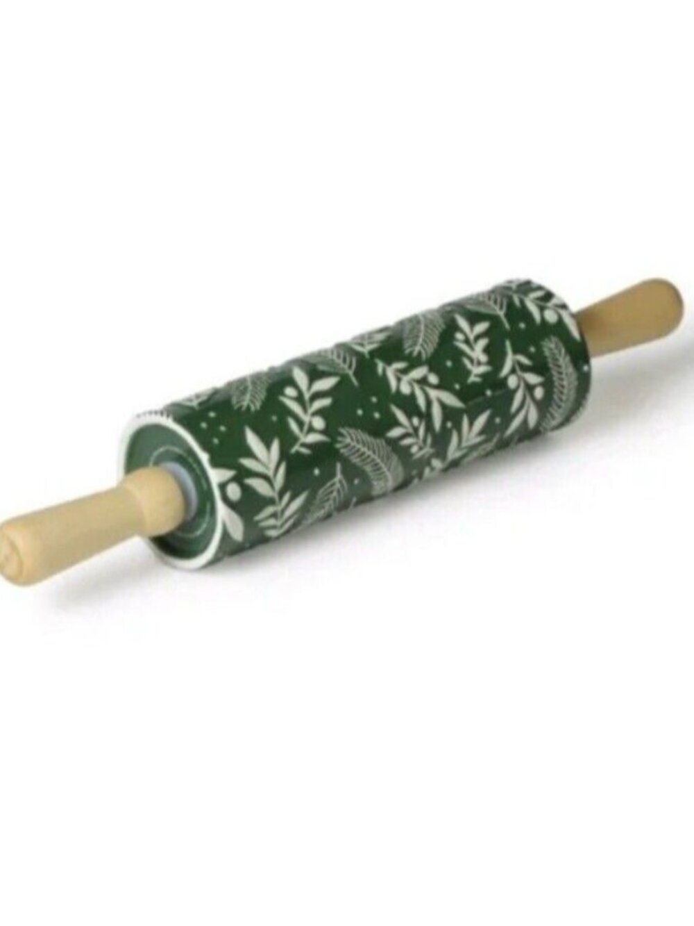 Dark Green Ceramic Rolling Pin